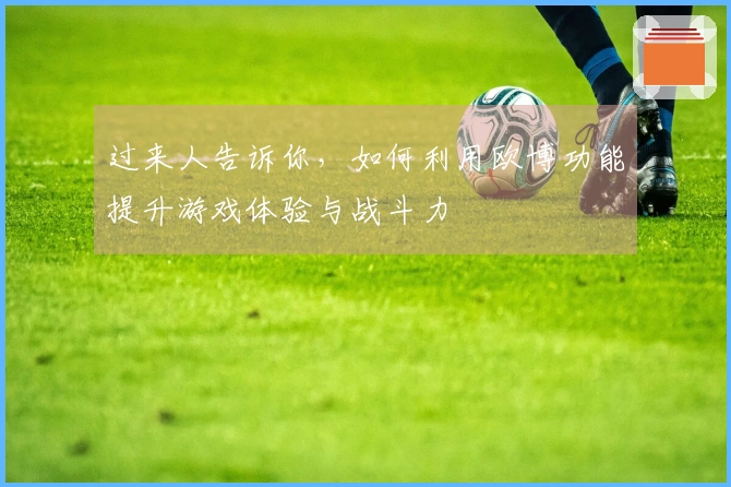 过来人告诉你，如何利用欧博功能提升游戏体验与战斗力